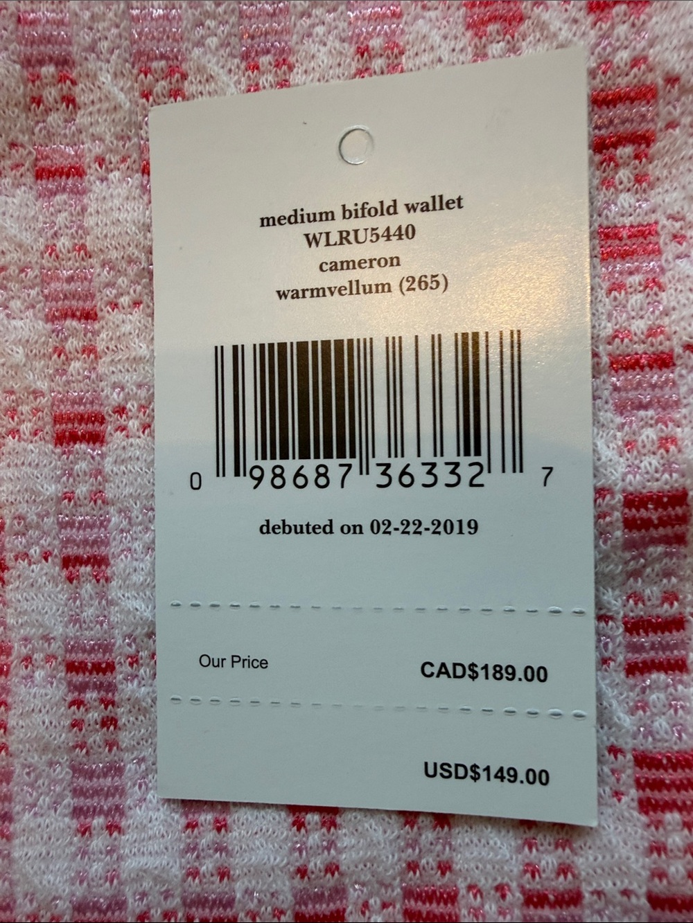 kate spade Medium Bifold Wallet - Picture 6 of 6
